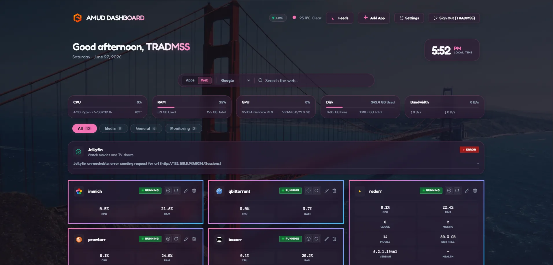 AMUD Dashboard — Cotton Candy theme